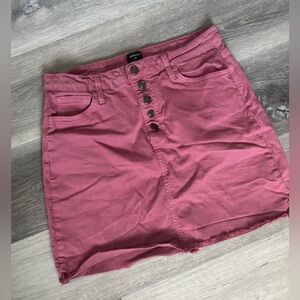 Mini Pink Skirt